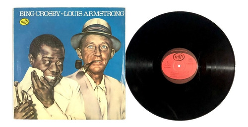 Bing Crosby Y Louis Armstrong - Lp Capitol Rec. España 1982