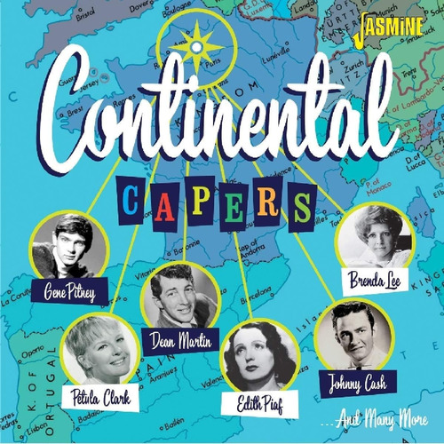 Cd: Continental Capers [grabaciones Originales Remasterizada