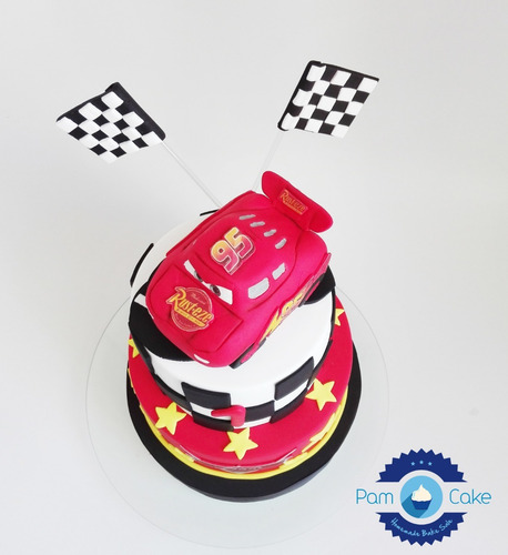 Torta Artesanal Cars Personalizada