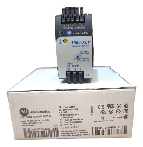 1606-xlp30e Fuente De Aliment. Dc24-28v/1.3a Allen-bradley