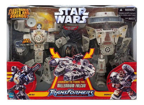 Star Wars Muñeco Transformers C/ Luz Y Sonidos  Bunny Toys