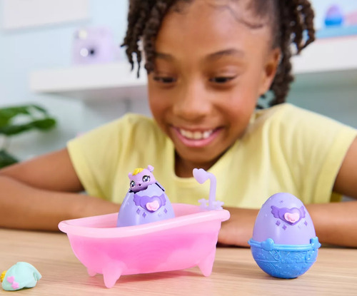 Hatchimals Alive Diversión Baño De Colores 2 Sorpresas