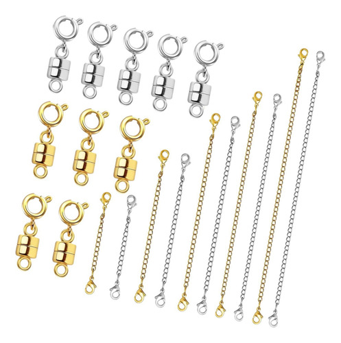 Cierres Y Broches Para Collares Para Mujeres Y Oro Plata