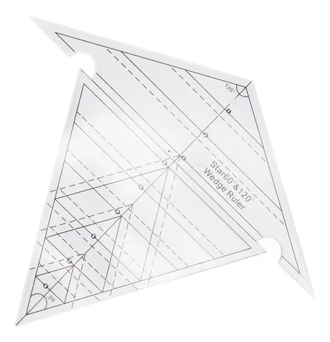 Regla De Costura Y Manualidades - Esquina De 90 Grados, Ideal Para Cortes Precisos En Patchwork Y Acolchado