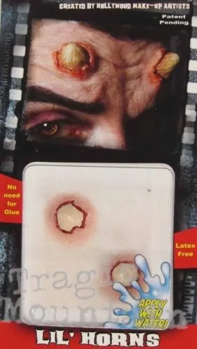 Maquillaje Realista De Prótesis Cuernos De Diablo Especial