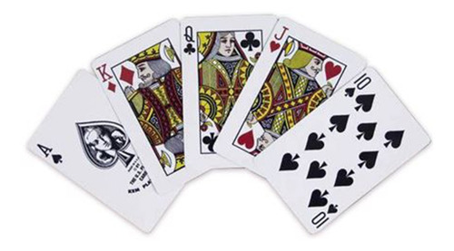 Kit de póquer de dos mazos Kem Arrow Index, 100% plástico