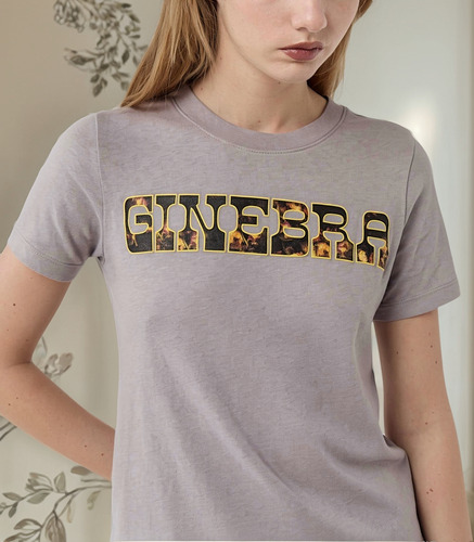 Remera Buck Gris Original De Ginebra Talle:3