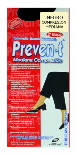 6 Tobimedias De Compresion Media Prevent Varices Circulacion