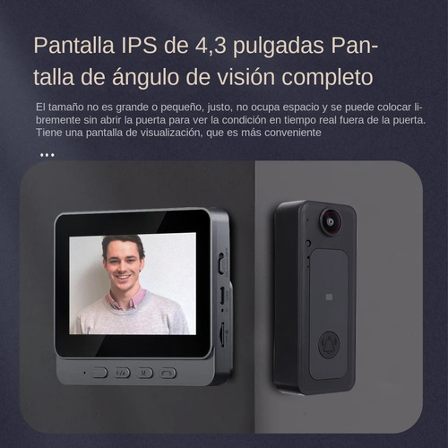 Videoportero Inalámbrico Con Videoportero