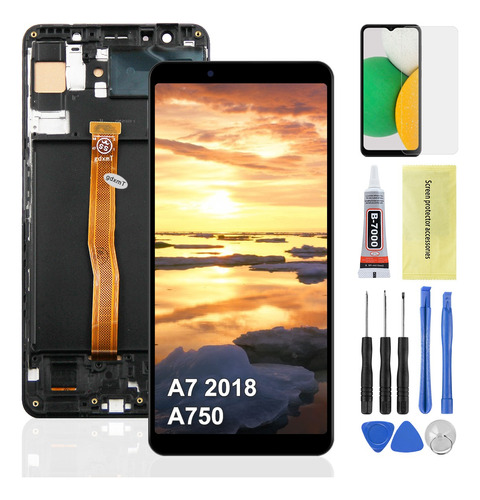 Pantalla Para Samsung Galaxy A7 2018 Sm-a750 Conmarco Incell