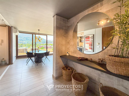Exquisito Penthouse Con Azotea Venta De 3 Dorm. En Vitacura