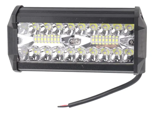 Luz De Trabajo Led For Coche De 7 Pulgadas, 120 W, 3 Líneas