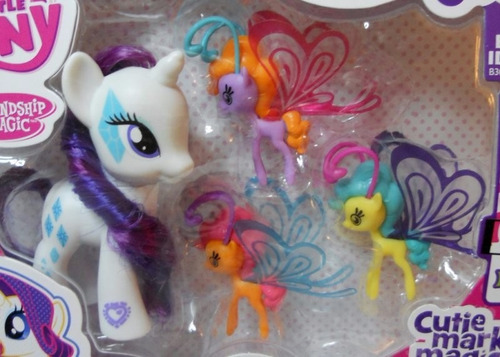 My Little Pony - Rarity Original Hasbro 8cm Amiguitas Aladas