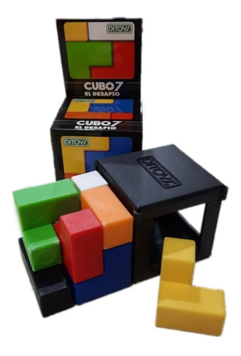 Cubo 7 El Desafio Arma El Cubo Lo Antes Posible 2454 Ditoys