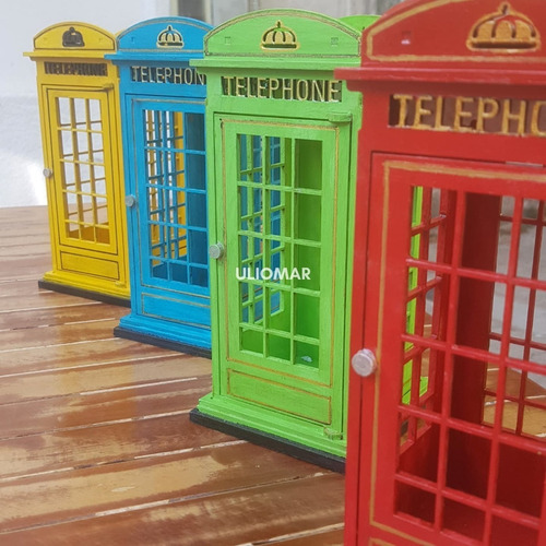 Imagen 2 de 7 de Hermosas Cabinas Telefónicas Decorativo
