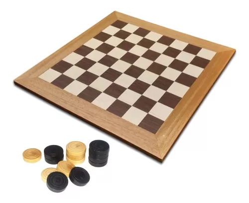 Tabuleiro de xadrez em madeira, em madeira marchetada c
