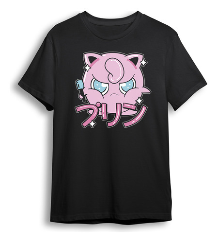 Playera Jigglypuff Pokemon Unisex Dama
