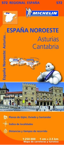 Mapa Reg. España Asturias, Cantabria-   * 