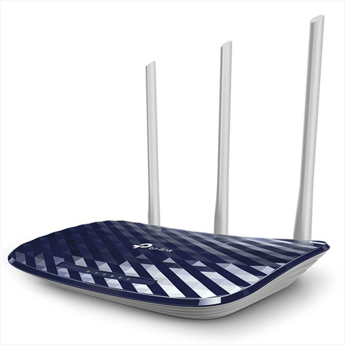 Tp-link, Router Wifi De Banda Dual Ac750, Archer C20 Color Azul/Gris