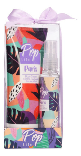 Kit Crema Y Loción Corporal Pop Life Body Cream Individual