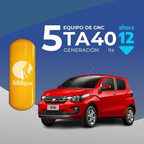 Equipo De Gnc Gas 5ta Generacion Premium Cilindro De 40lts