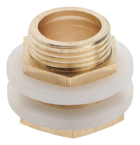 2 Piezas Dn20 3/4 '' Conector De Tanque De Agua De Rosca Con