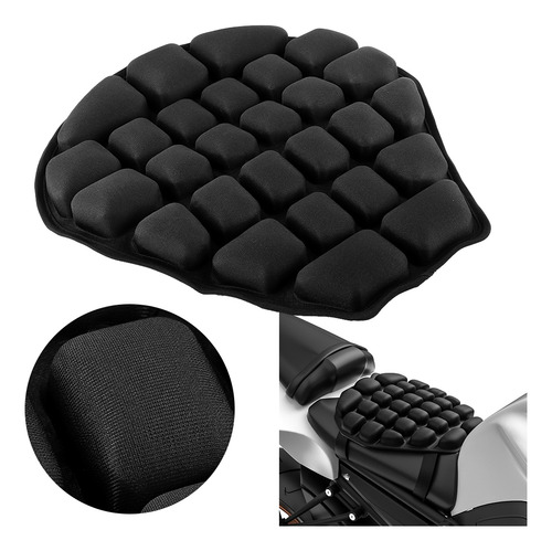 Almohadilla Inflable Y Acolchada 3d P/sillín De Motocicleta