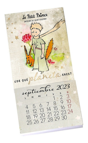 Calendario Agenda Magnetico Le Petit Prince 2023