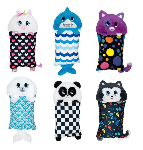 Almohada Peluche Funda Animales Para Niños Y Niñas