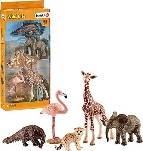 Schleich Wild Life, Juego De Figuras De 4 Piezas, Juguetes .