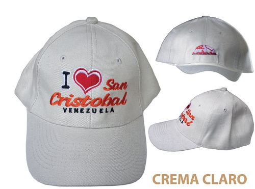 Gorras Yo Amo A San Cristóbal / Diseño Exclusivo