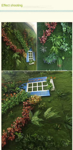 ... Follaje Artificial Musgo For Muro Verde 100*100cm