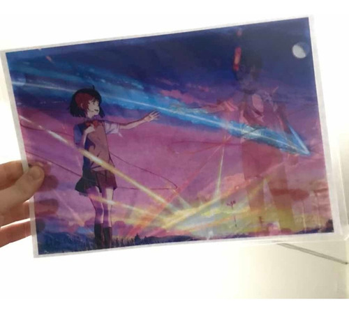 Poster Magico Mitsuha Kimi No Na Wa - Your Name - Animeras