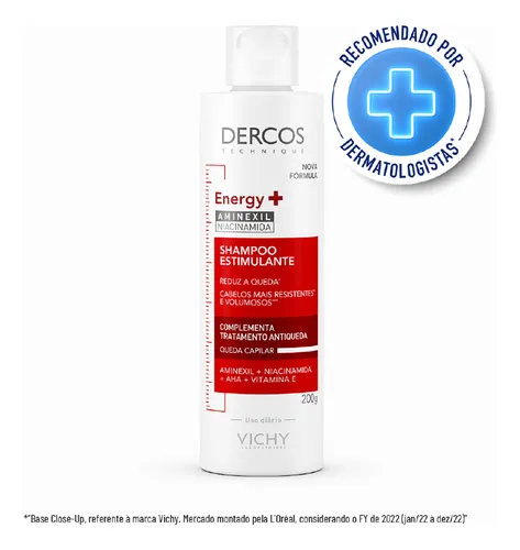 Vichy Dercos Shampoo Energy 200g