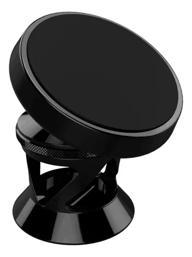 Soporte Celular Auto Gps Universal Porta Celular Magnetico Color Negro