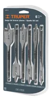 Comprar Juego De Brocas Planas 6 Piezas Truper