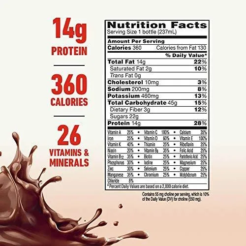 Bebida Nutricional Completa Boost Plus, Chocolate, 8 Oz (pack De 12)