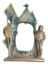 Comprar Don Quijote Y Sancho Panza Figura Decorativa Bronce Marco
