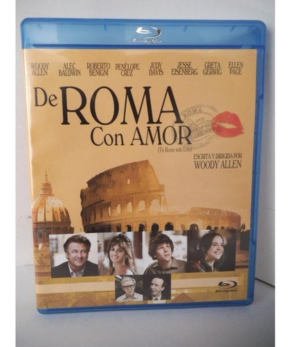 De Roma Con Amor  Blu Ray Disc