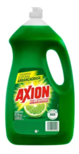 Jabón Líquido Lavatrastes Axion Limón 2.8 L
