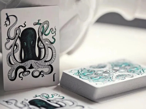 Baralho Invisible Fathom Wather Ellusionist Mágica Autêntico