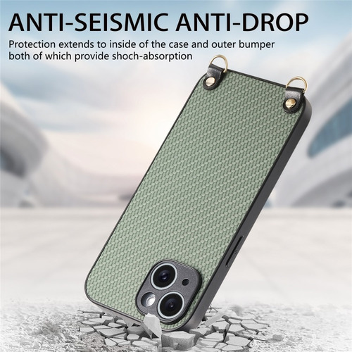 Capa Anti-riscos E Resistente Com Cordão Para iPhone 15/16