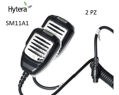 2 Micrófonos Sm11a1 Para Md616, Md626 Original Hytera