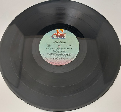 Barry White - Let The Music Play Importado Usa Lp