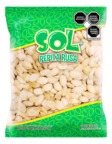 Botanas Sol Pepita Rusa 800g