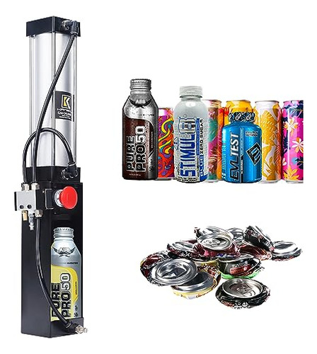 Trituradora De Latas Con Expulsión Automática De Latas Plana