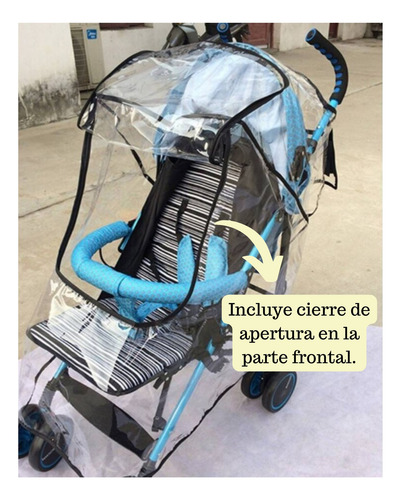 Cobertor Cubre Lluvia Viento Cochecito Universal Bebe