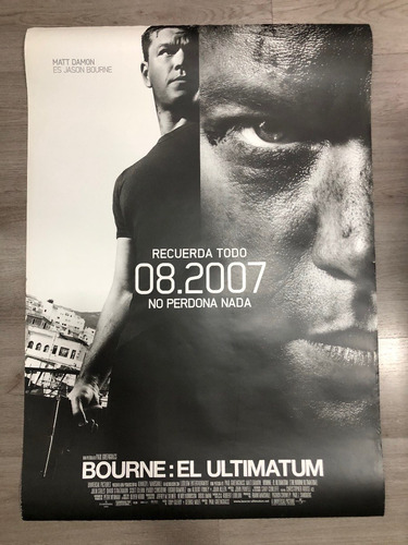 Poster Original Bourne El Ultimatum (español)