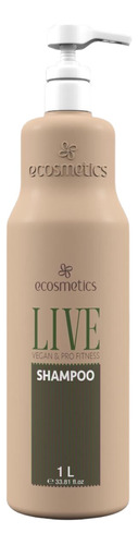 Shampoo Profis.live Vegan Pro Fitness 1 Litro Ecosmetics