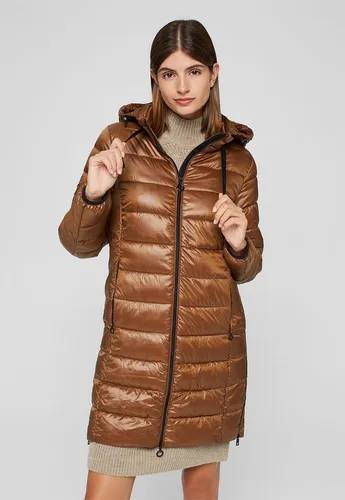 Parka Mujer de invierno con capucha y cuello chimenea